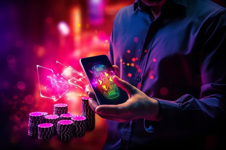 Screenshots of tiara4d login app on Android and iOS showing live football matches, casino tables, and payment options